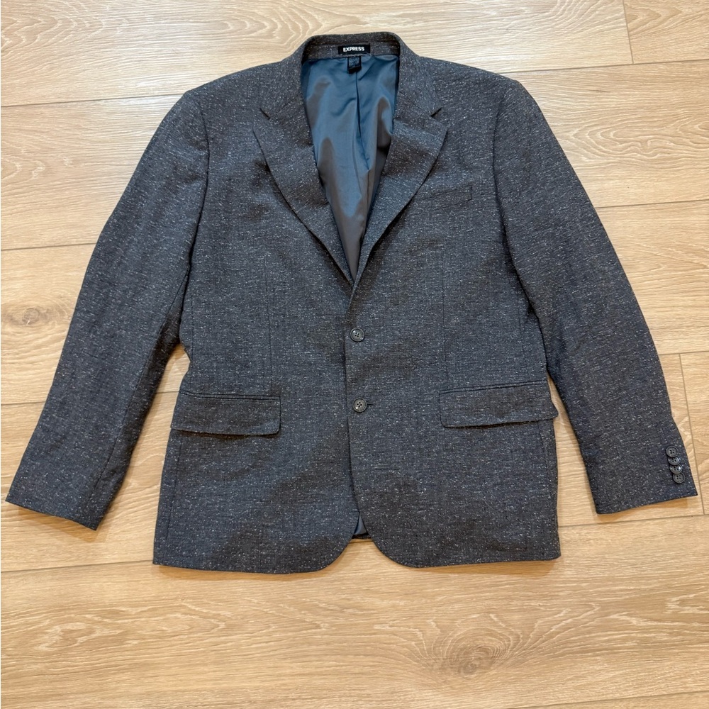 Express Gray Blazer